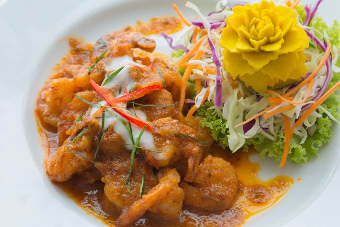 The Best Curry Shrimp